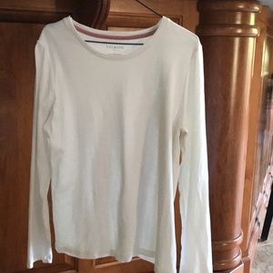TALBOTS long/ sleeve cotton  heavy T-shirt